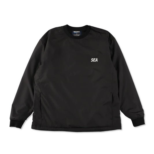 WARM UP PULLOVER SHIRT WITH FISHINGNET RECYCLE MATERIAL