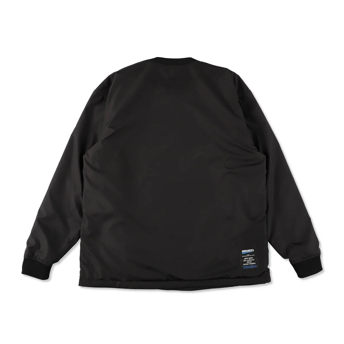WARM UP PULLOVER SHIRT WITH FISHINGNET RECYCLE MATERIAL