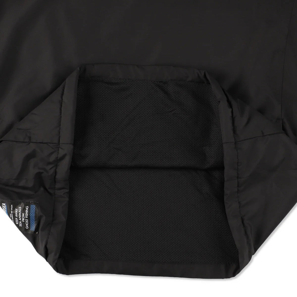 WARM UP PULLOVER SHIRT WITH FISHINGNET RECYCLE MATERIAL