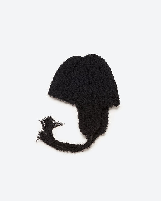 POODLE FUR EAR BEANIE
