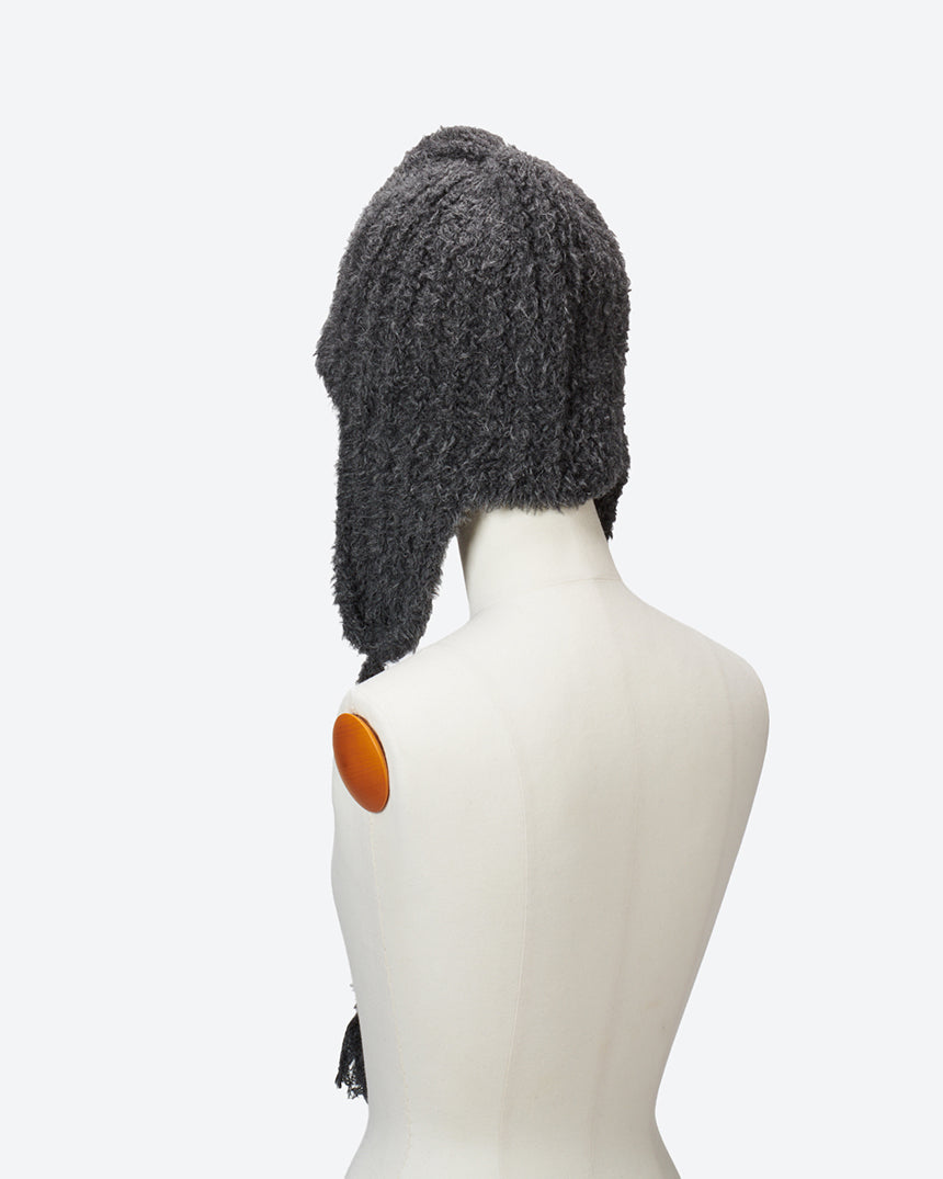 POODLE FUR EAR BEANIE