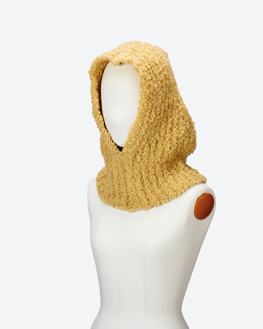 FUR KNIT BALACLAVA
