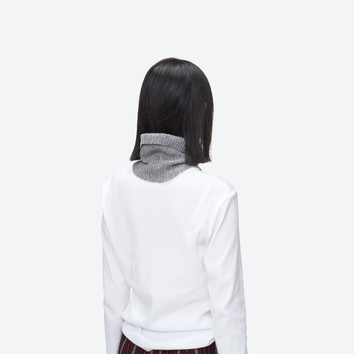 CASHMERE KNIT NECK WARMER