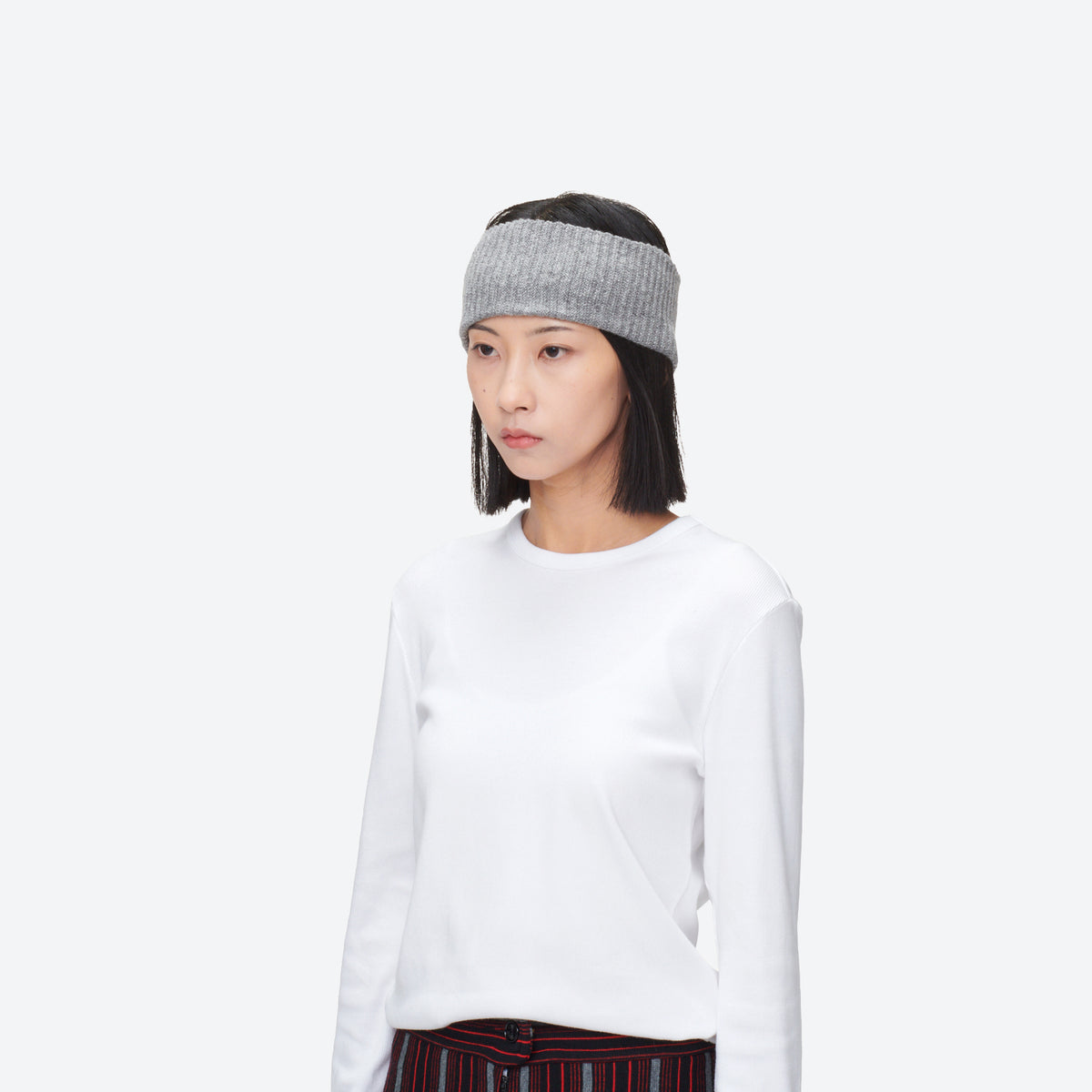 CASHMERE KNIT NECK WARMER