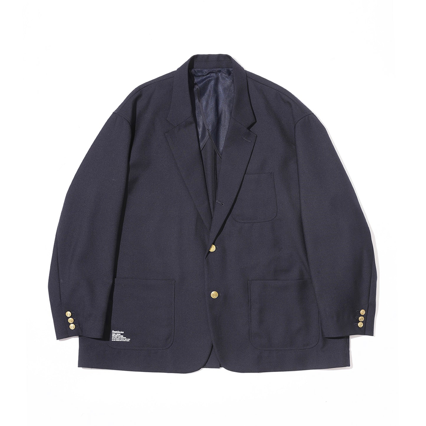 WOOL SERGE COLLEGE BLAZER