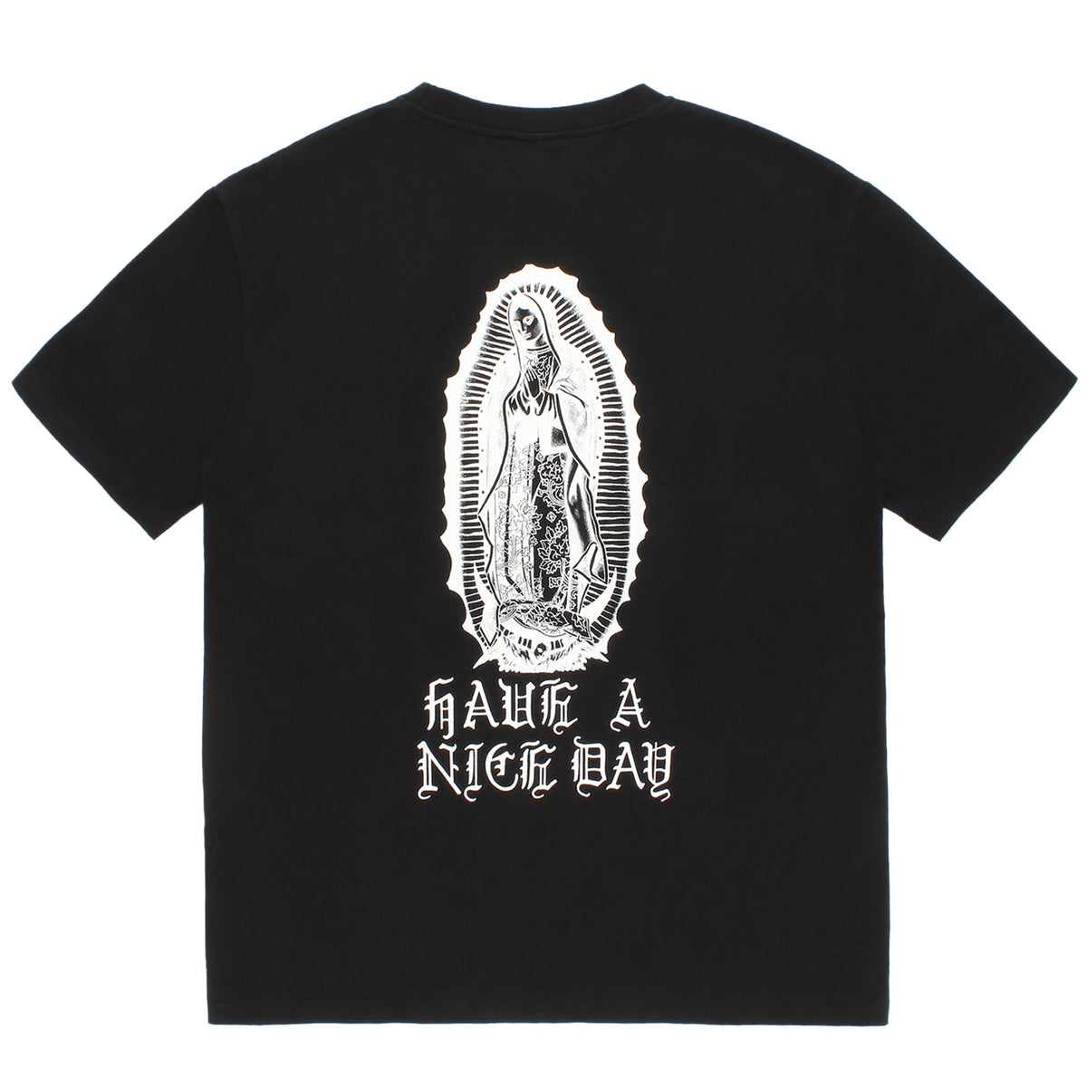 WASHED HEAVY WEIGHT CREW NECK T-SHIRT ( TYPE-4 )