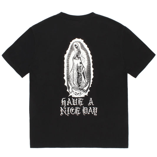 WASHED HEAVY WEIGHT CREW NECK T-SHIRT ( TYPE-4 )