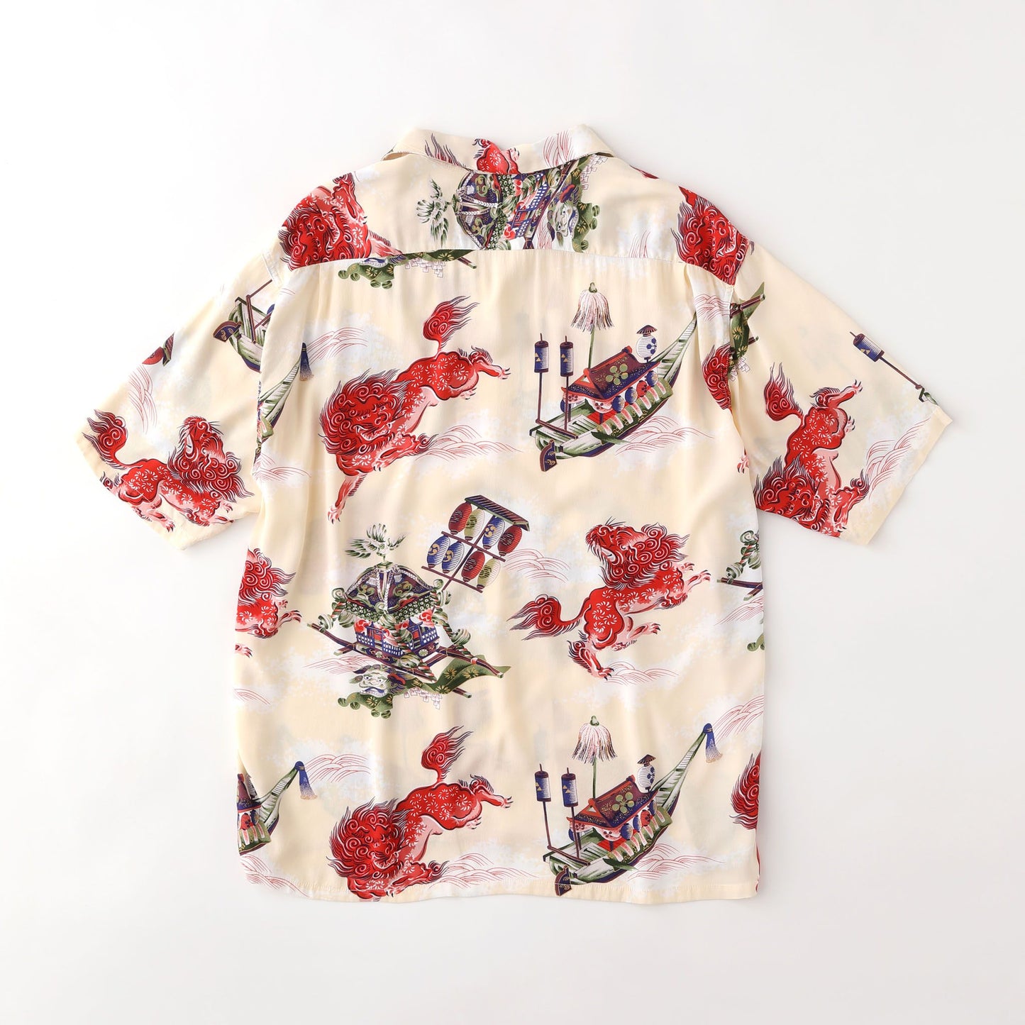 RAYON ALOHA SHIRT “ORIENTAL FESTIVAL” 39346