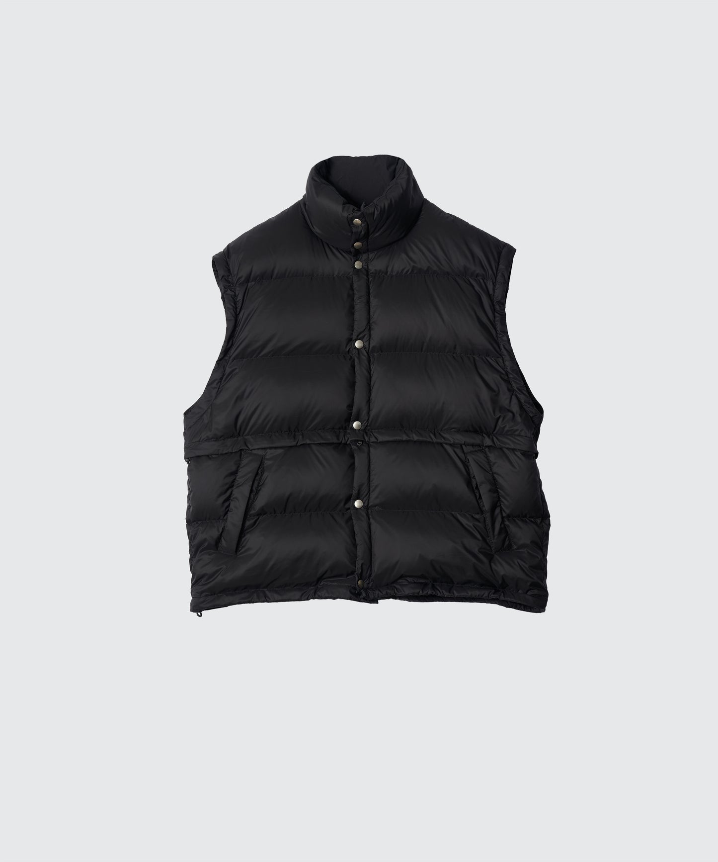 MULTI DETACHABLE RV DOWN JACKET  BLACK