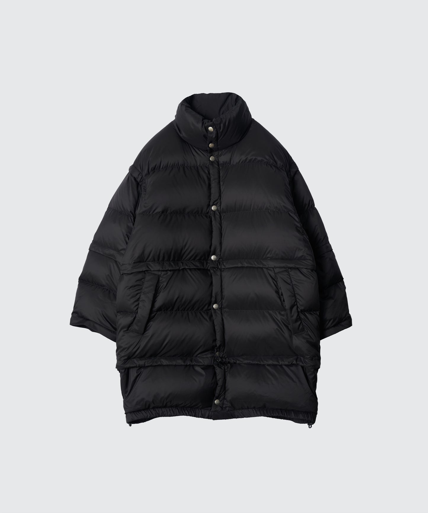 MULTI DETACHABLE RV DOWN JACKET  BLACK