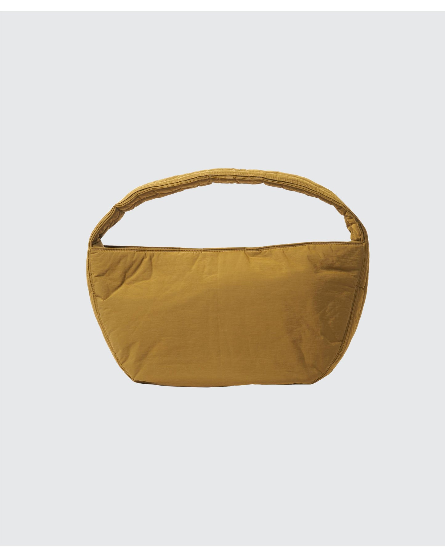 NYLON PUFFER SHOULDER BAG  YELLOW