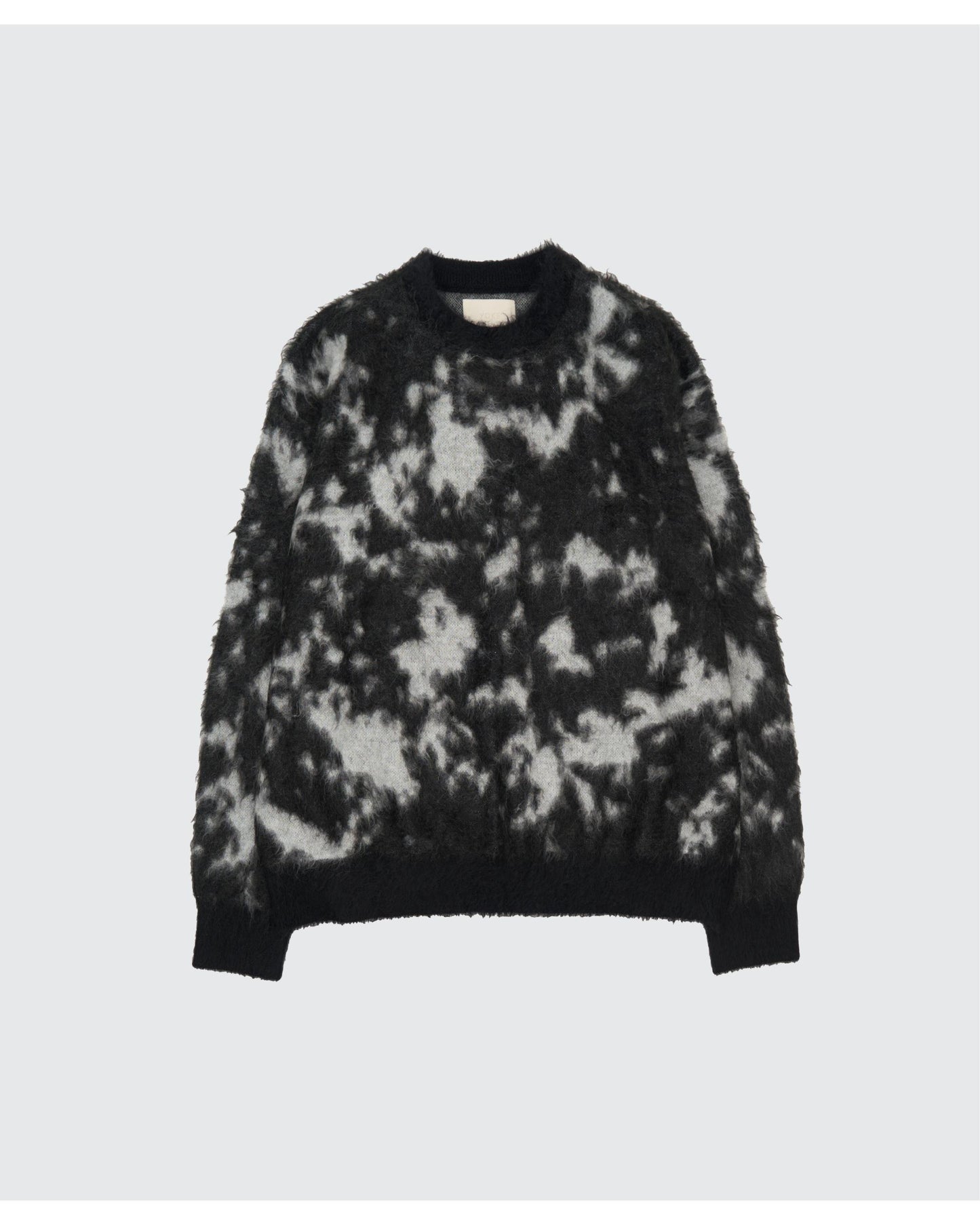 Kid Mohair Jacquard Sweater  KOMOREBI