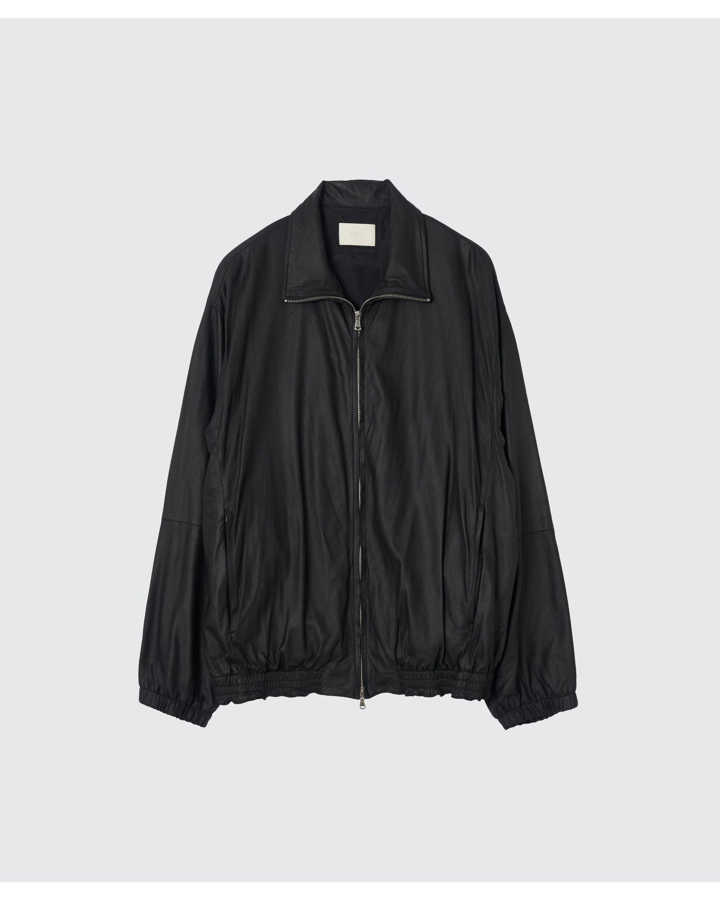 LEATHER TRAINING JACKET