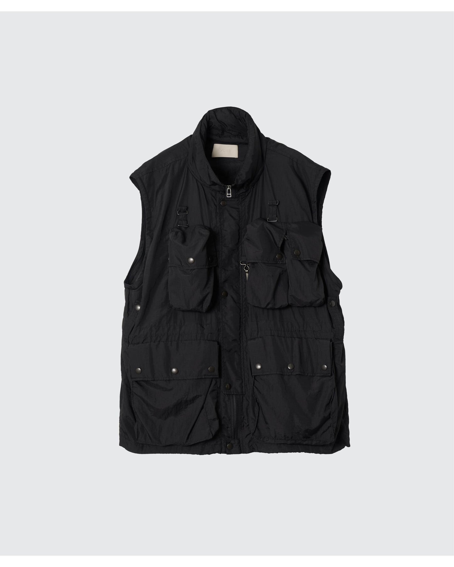 NYLON MULTI POCKETS DETACHABLE UTILITY BLOUSON