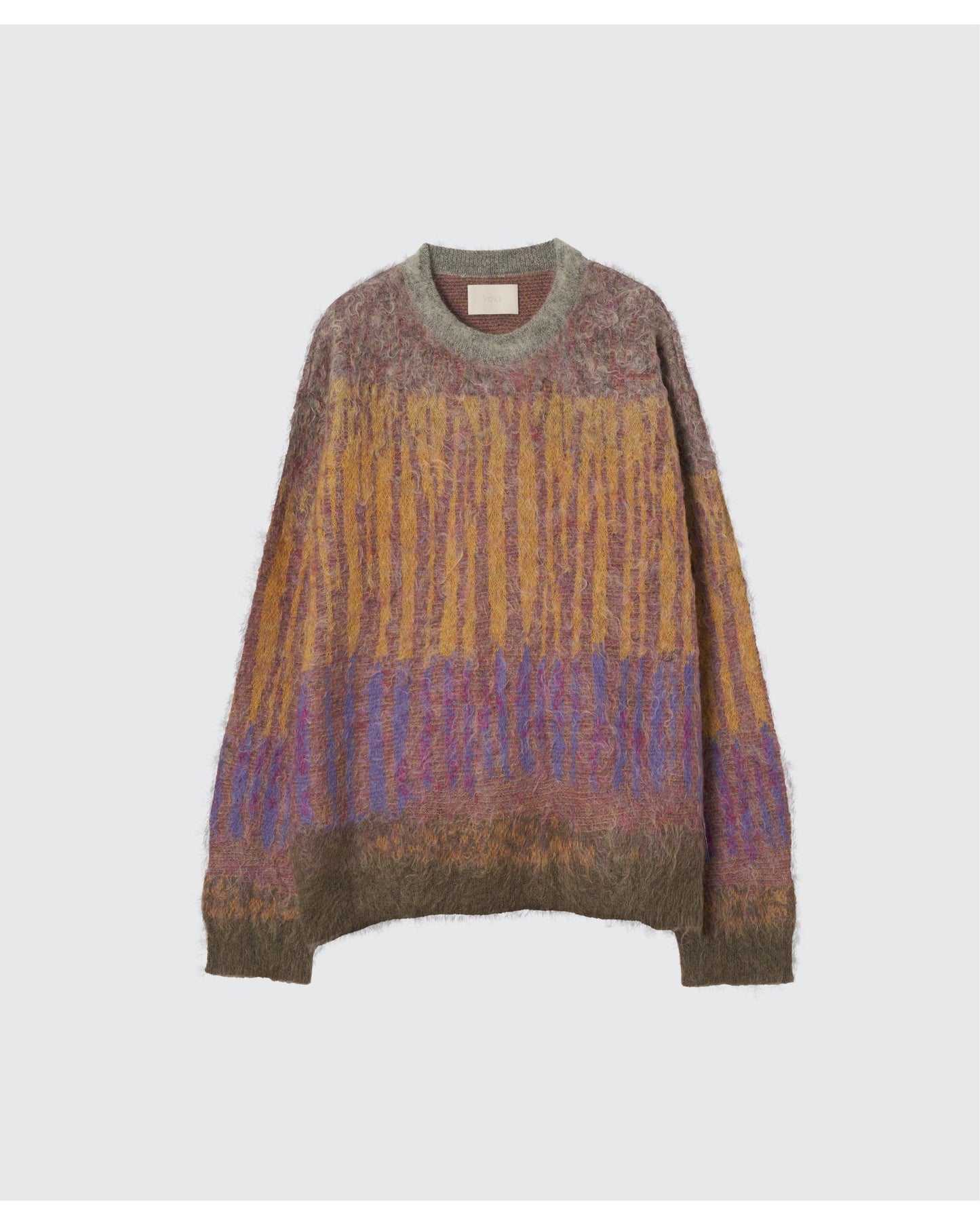 TREE JACQUARD MOHAIR SWEATER  ORKER