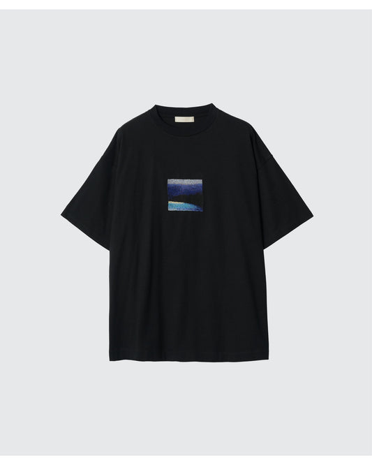 EMBROIDERY T-SHIRT BLACK
