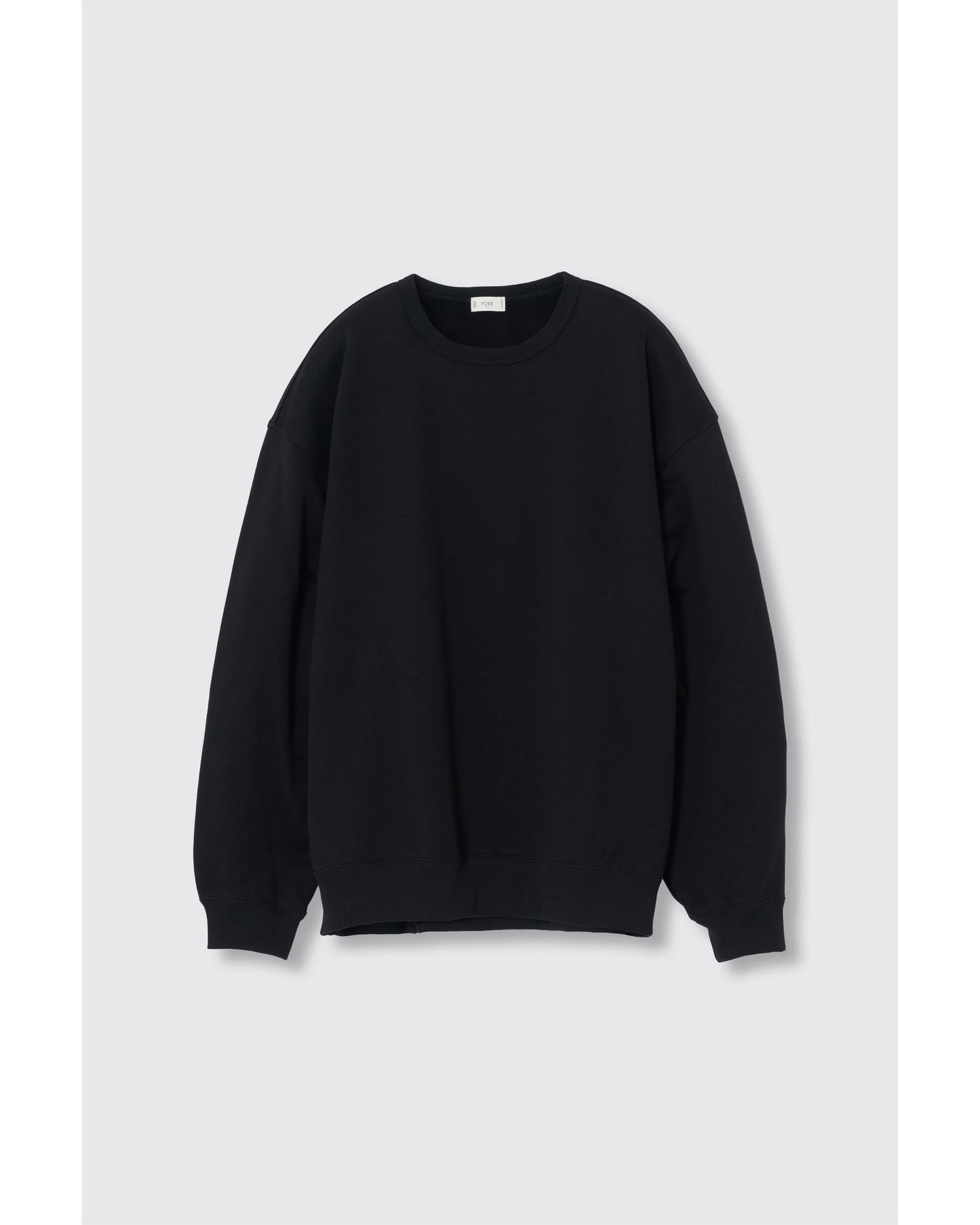 Suvin Cotton Sweat Shirt Black