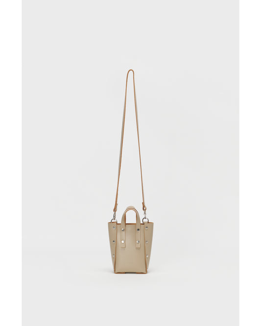 assemble hand bag tall XS beige