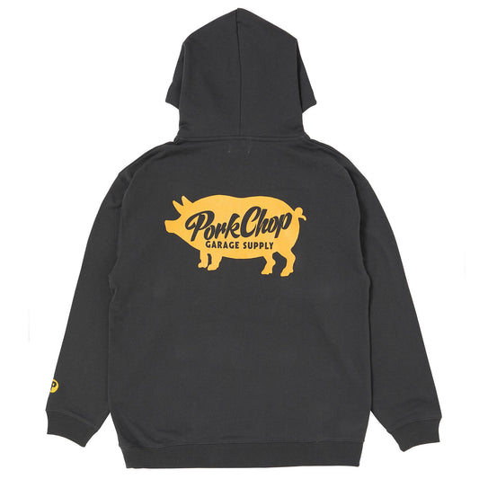 SCRIPT PORK BACK HOODIE