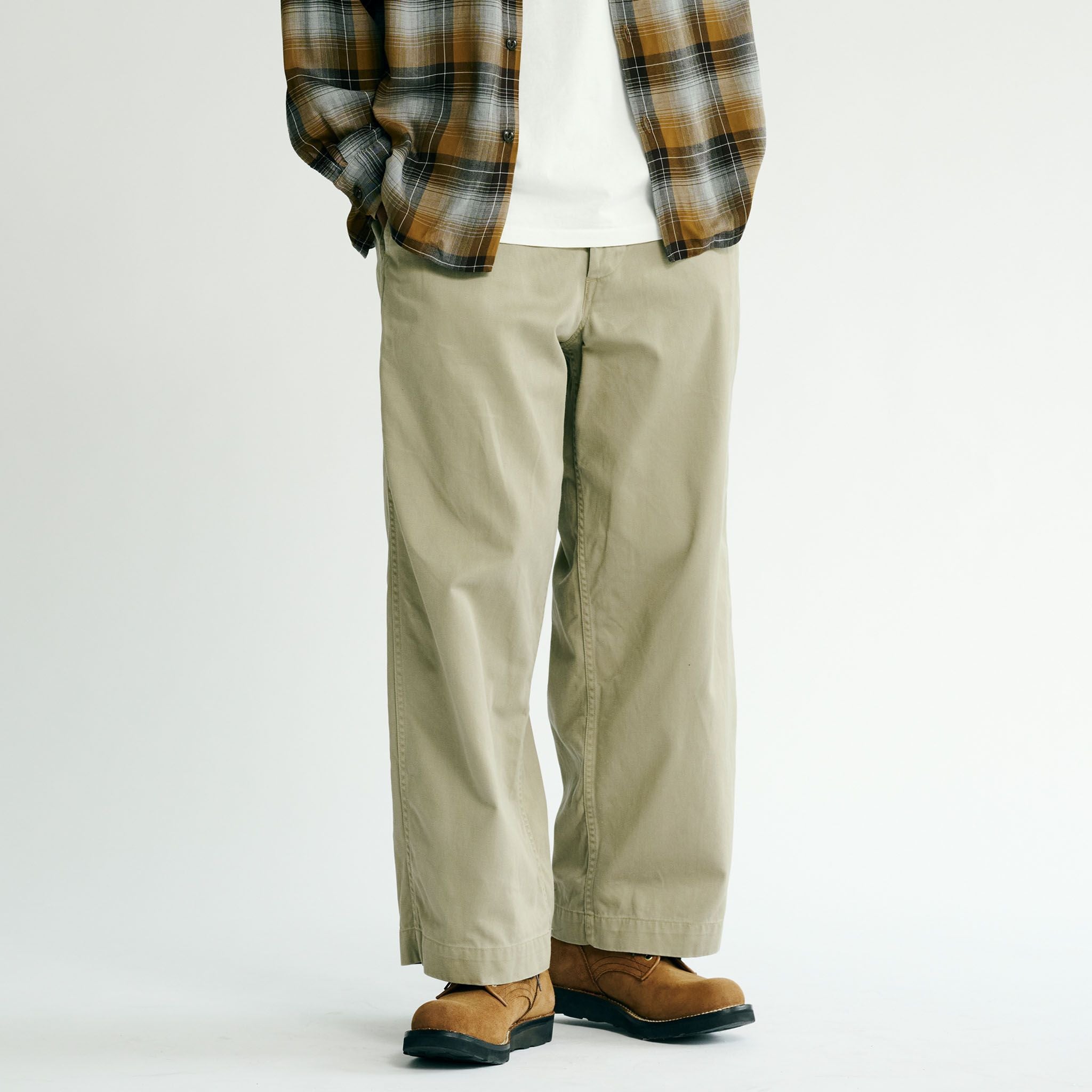SELVEDGE WEAPON WIDE TROUSERS 42426 – TIME AFTER TIME