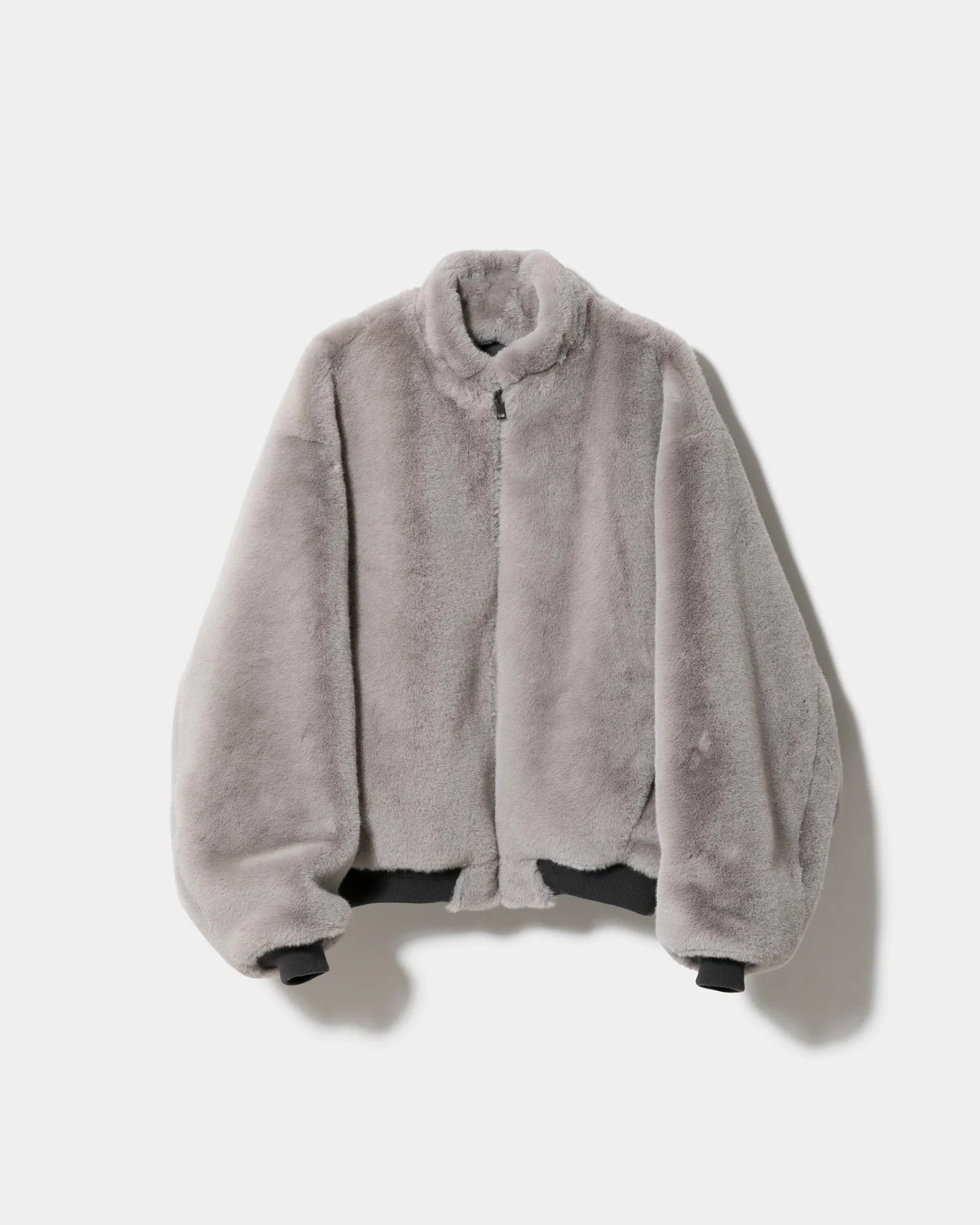 double-end fur-taffeta B-15 blouson