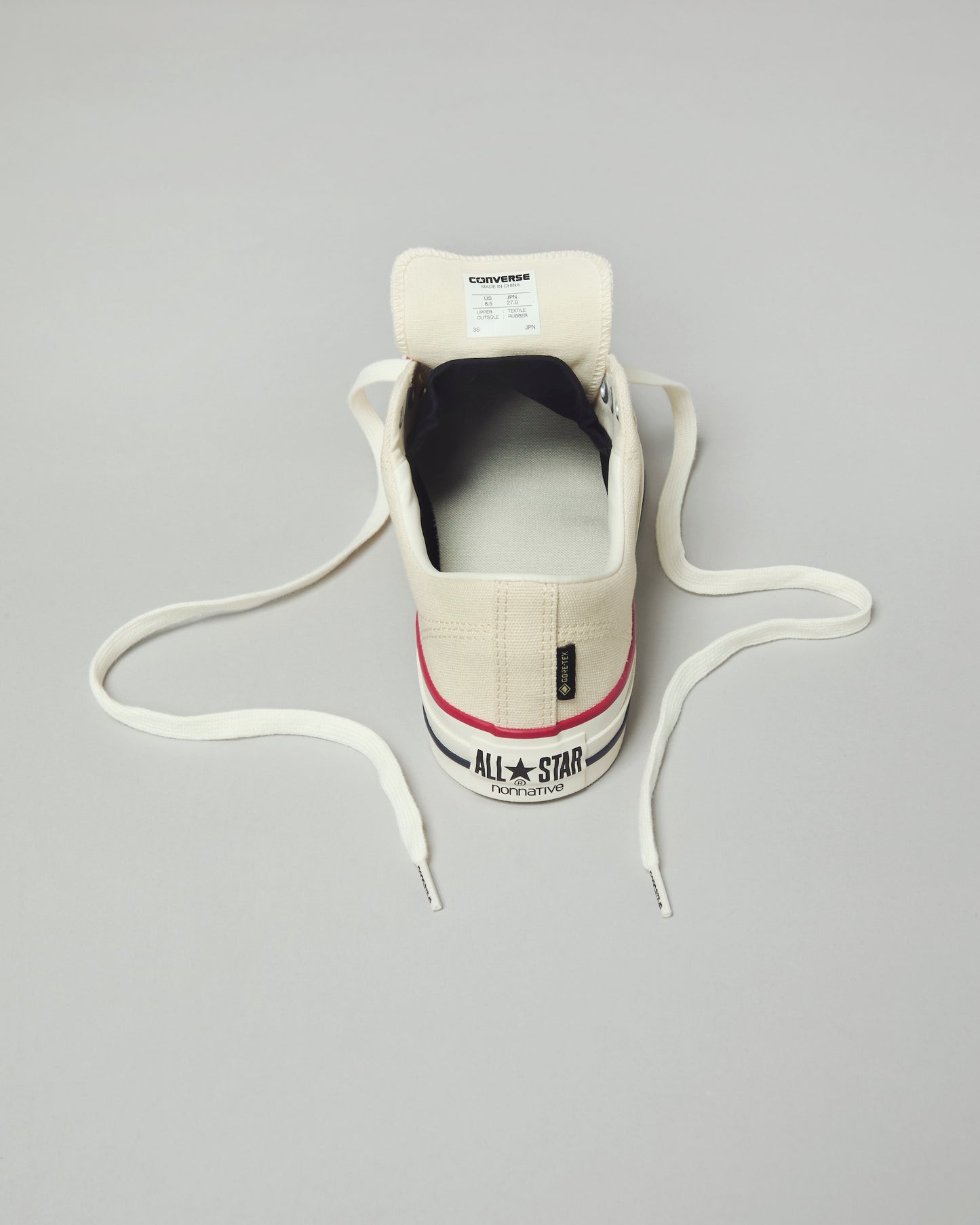 CONVERSE × nonnative ALL STAR GORE-TEX CENTERZIP OX / NN