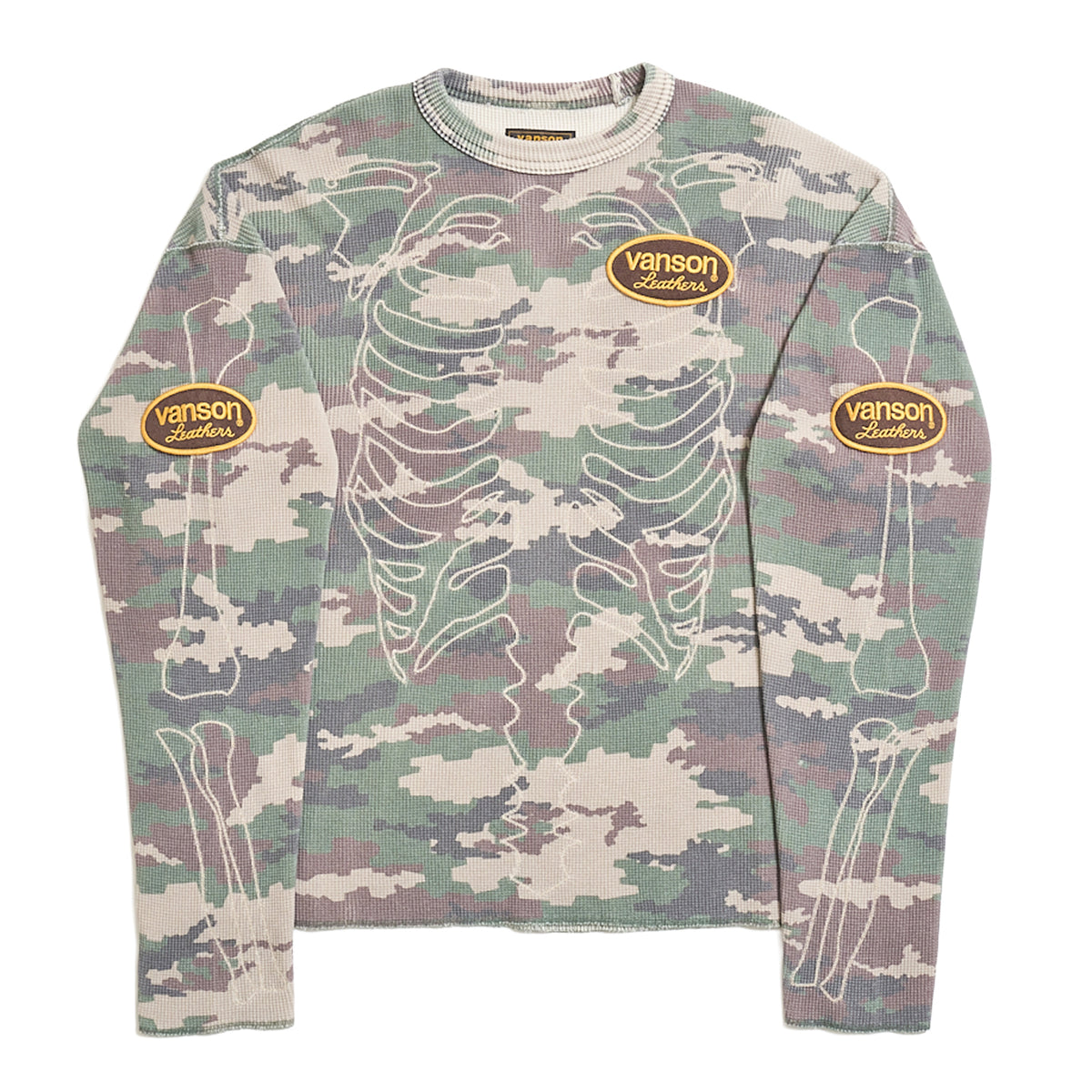 VANSON × FAF Thermal Bone L/S Shirts