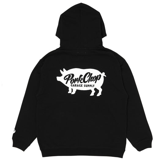 SCRIPT PORK BACK HOODIE