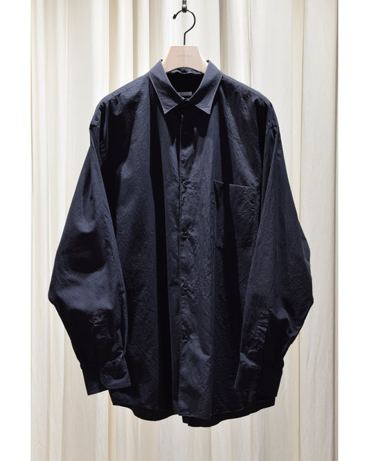 コモリ シャツ NAVY