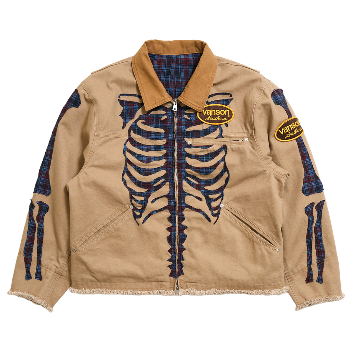 VANSON × FAF Canvas Bone Jacket