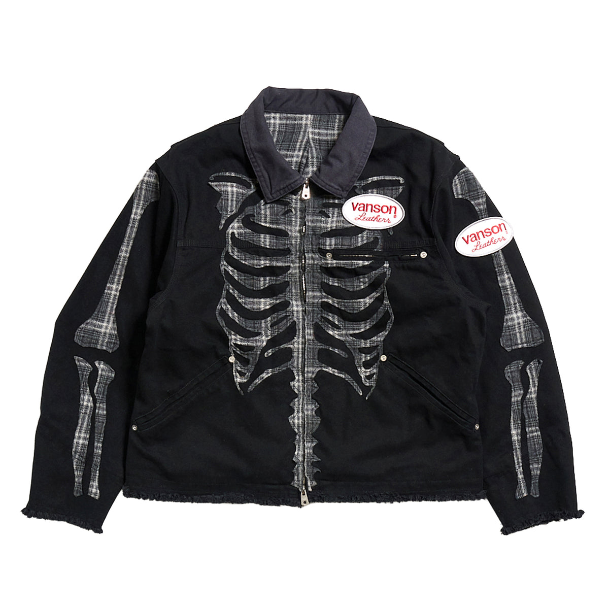 VANSON × FAF Canvas Bone Jacket
