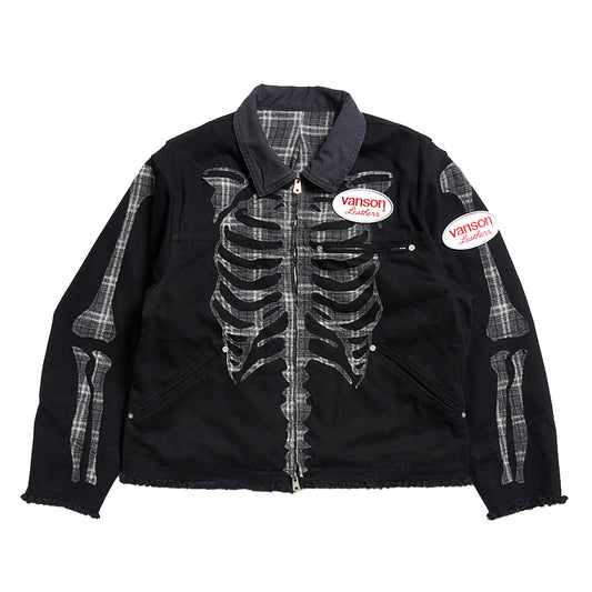 VANSON × FAF Canvas Bone Jacket