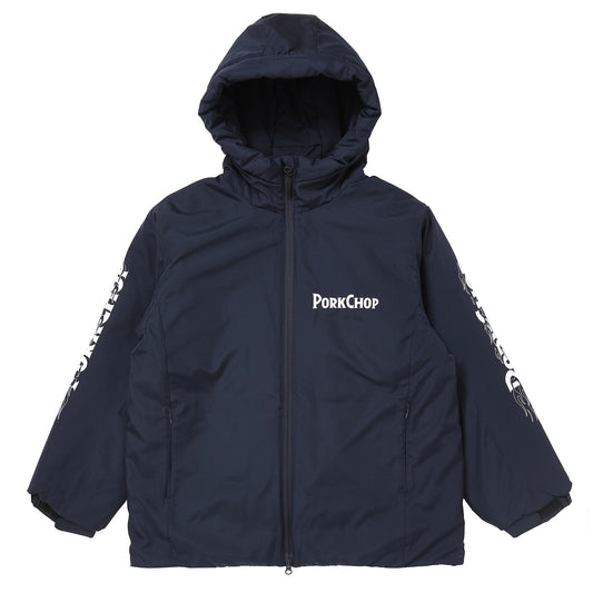 BURNING LOGO HOODED JKT