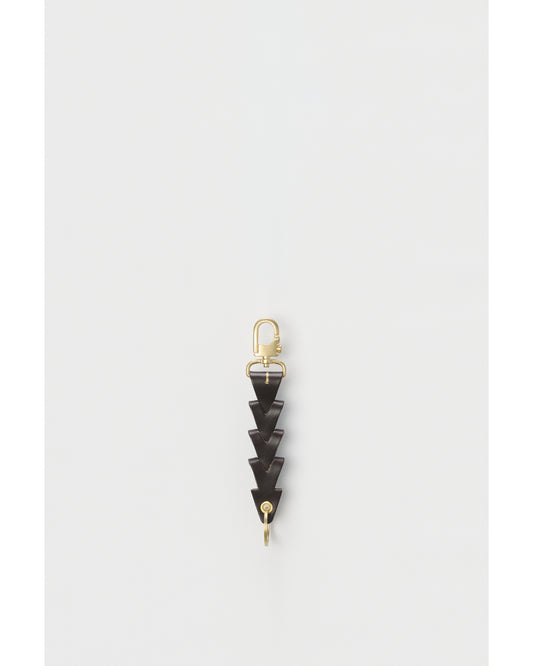 construct key chain dark brown