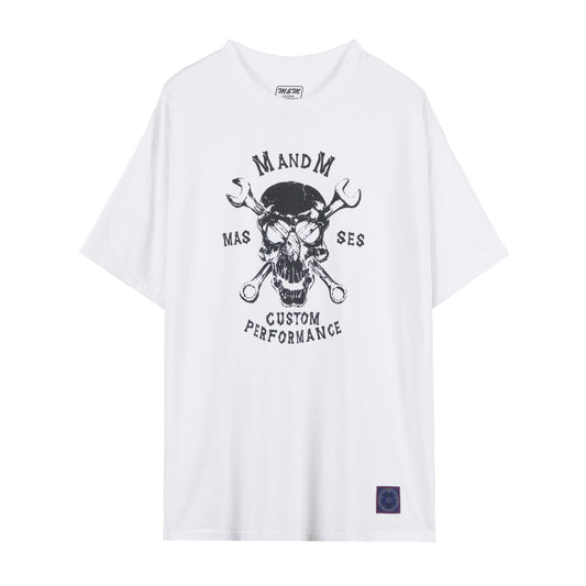 M&M×MASSES / T-SHIRT SKULL WRENCH
