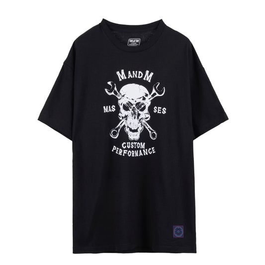 M&M×MASSES / T-SHIRT SKULL WRENCH