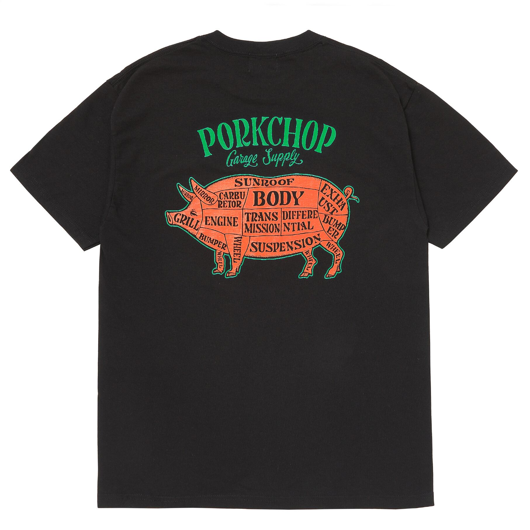 PORK BACK TEE BLACK – TIME AFTER TIME