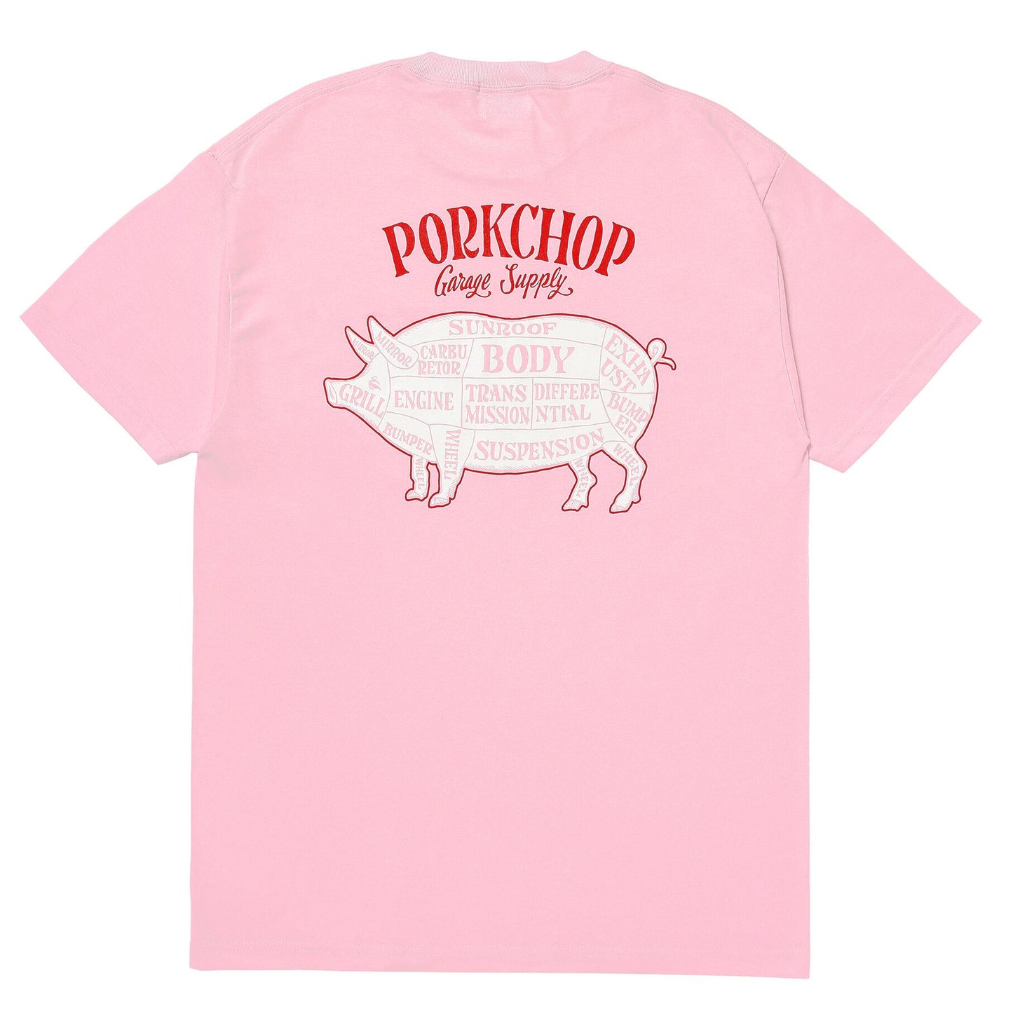 PORK BACK TEE PINK
