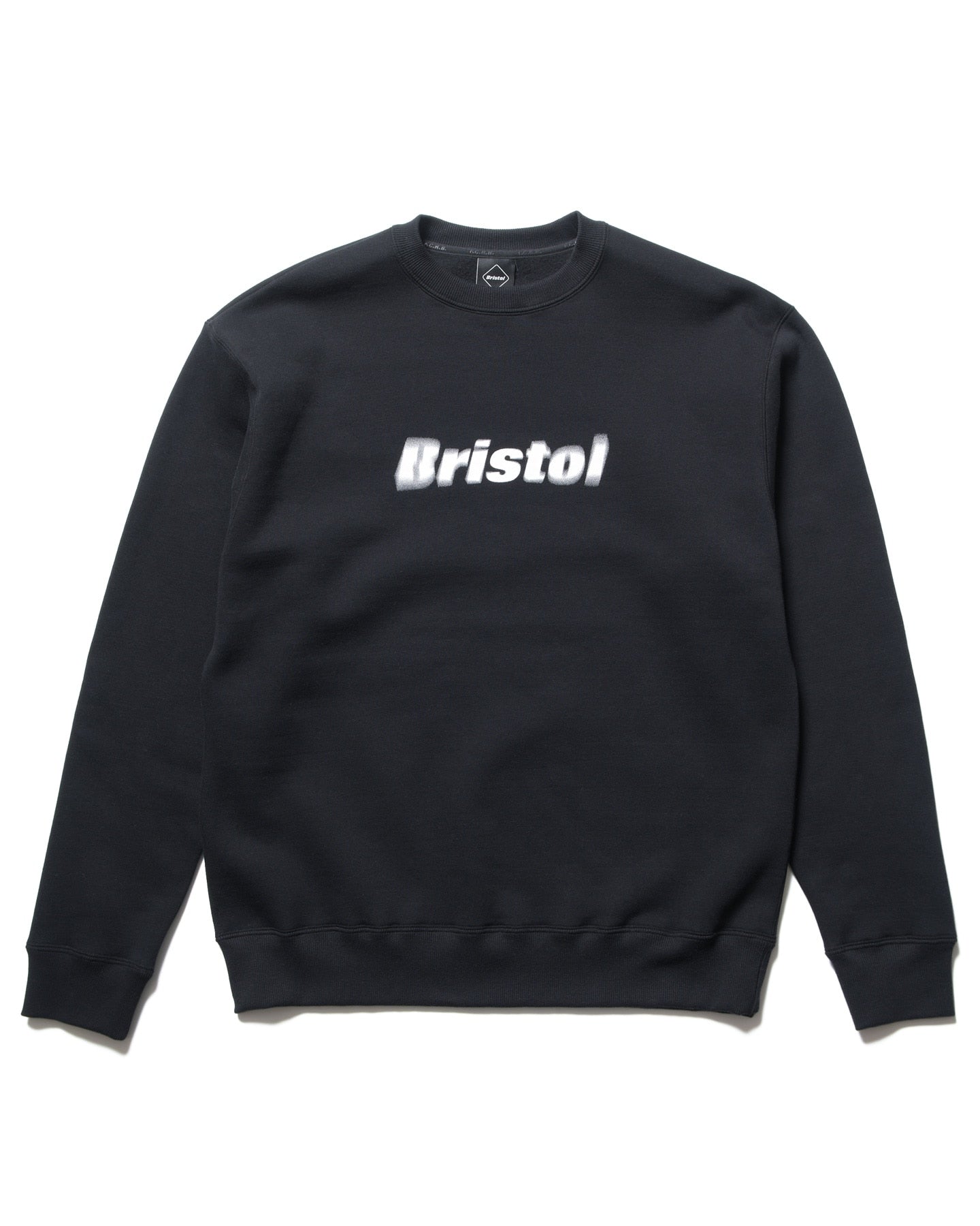 BLURRED LOGO CREWNECK SWEAT