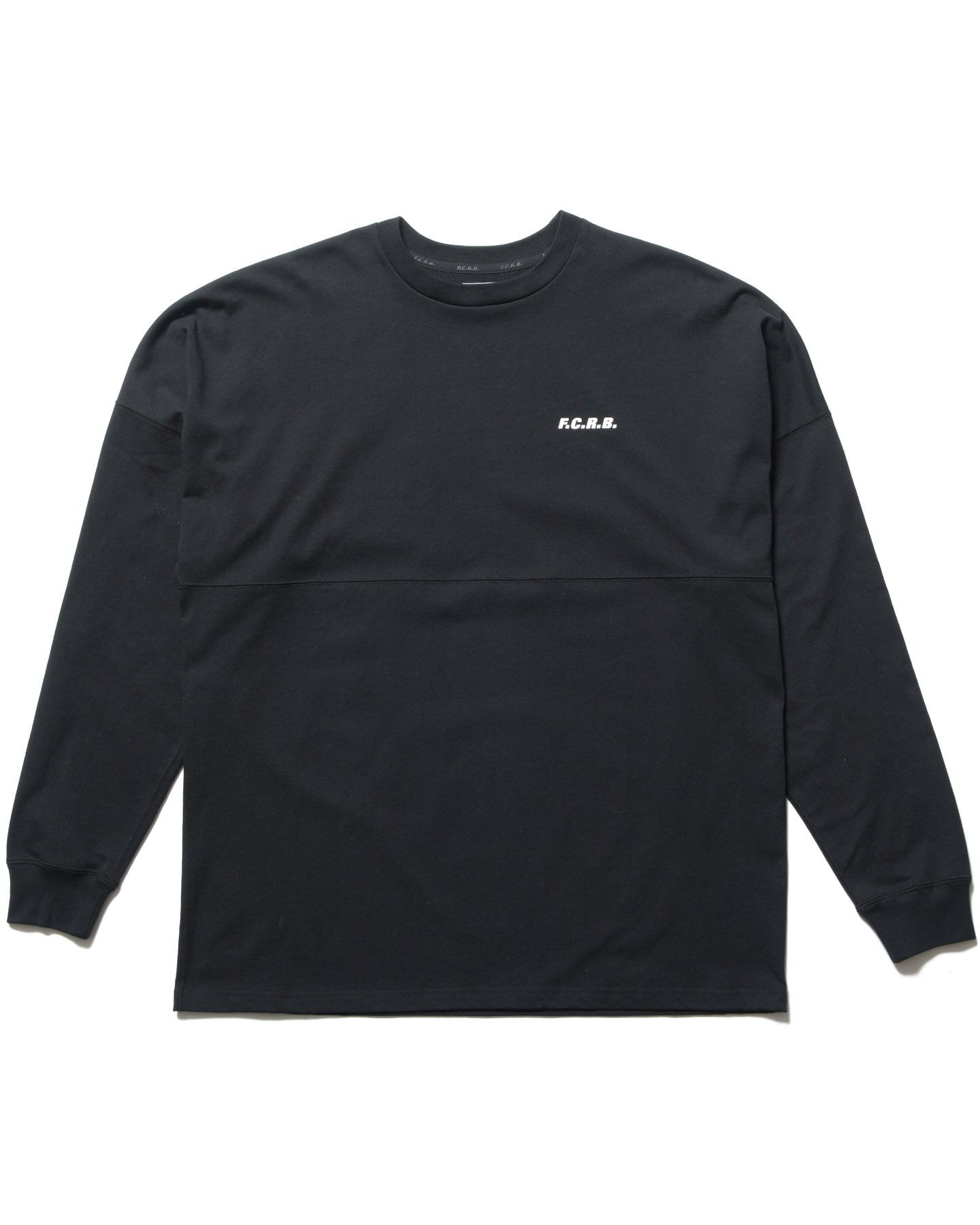 BLURRED BIG LOGO L/S TEAM BAGGY TEE