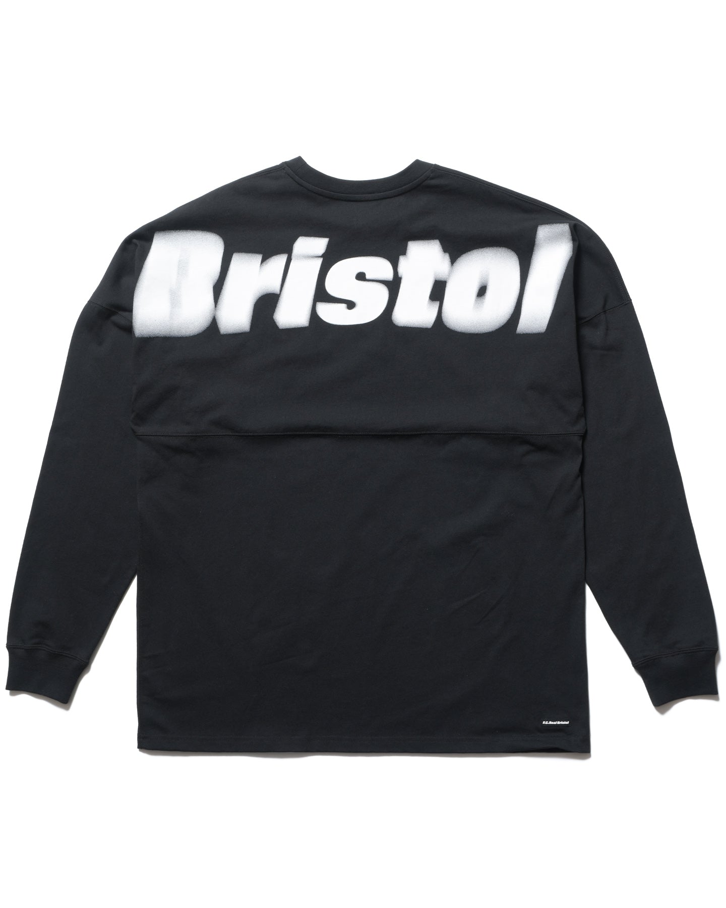 BLURRED BIG LOGO L/S TEAM BAGGY TEE