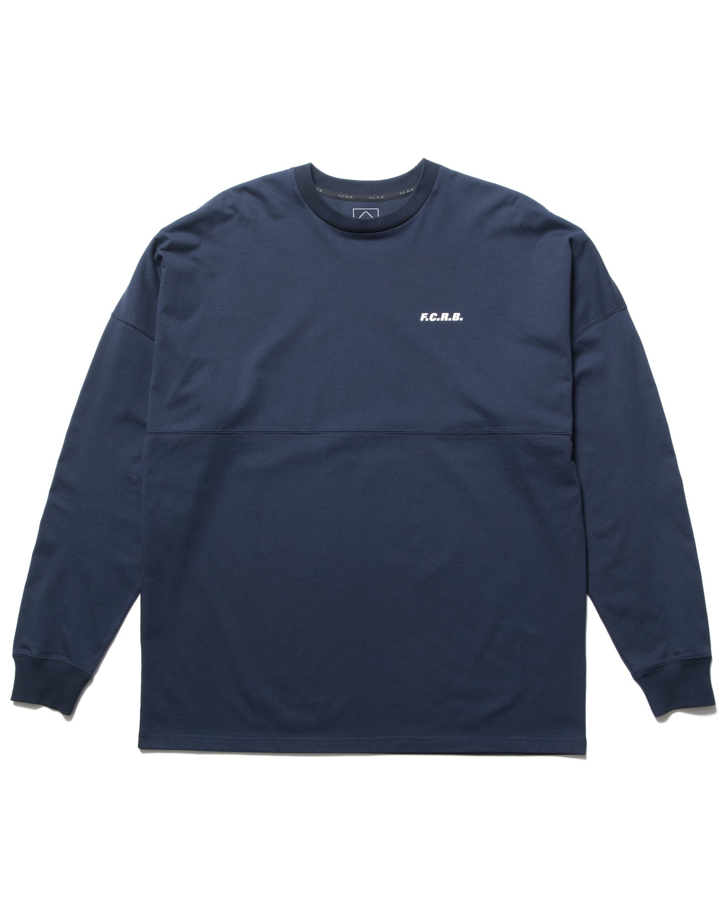 BLURRED BIG LOGO L/S TEAM BAGGY TEE