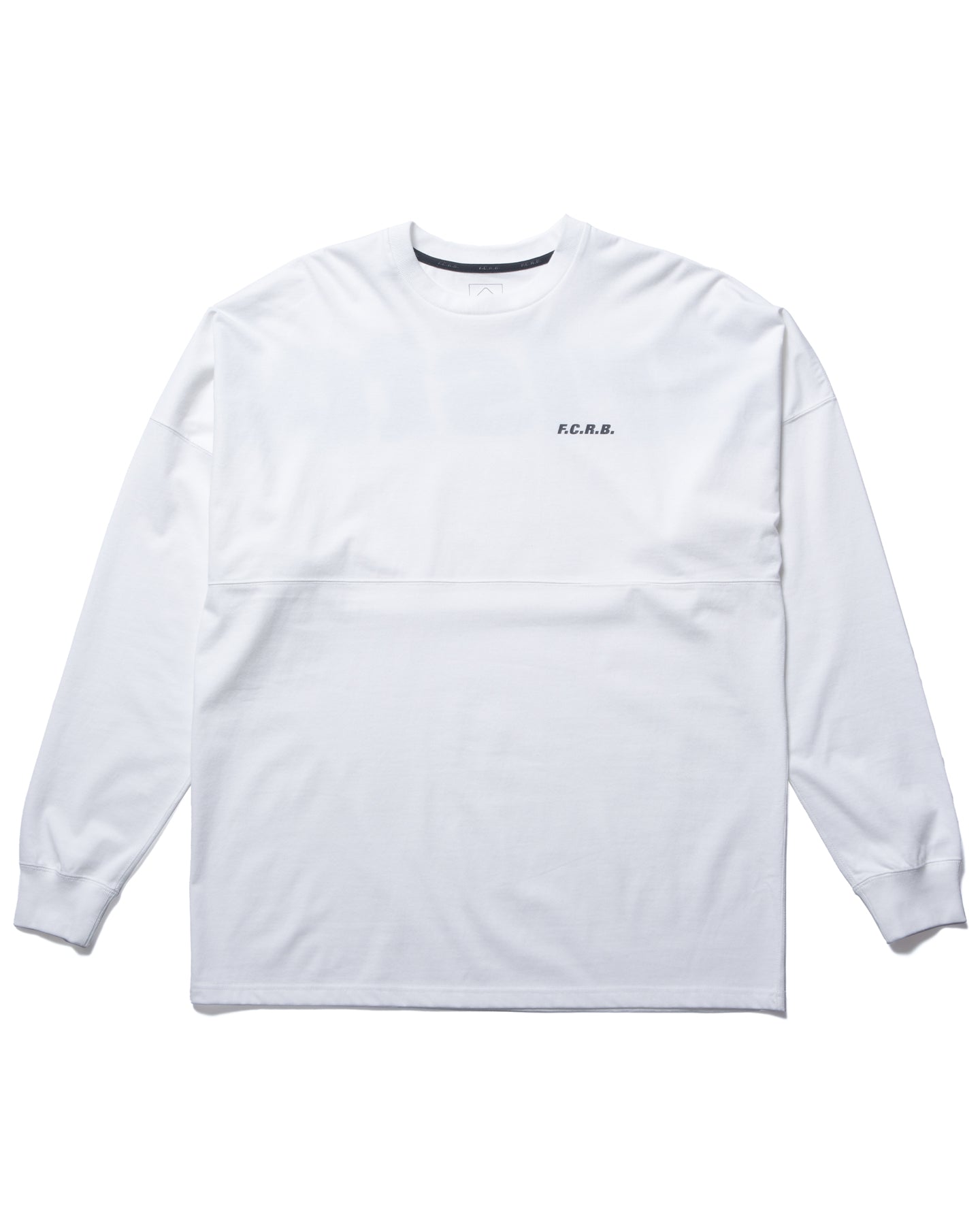 BLURRED BIG LOGO L/S TEAM BAGGY TEE