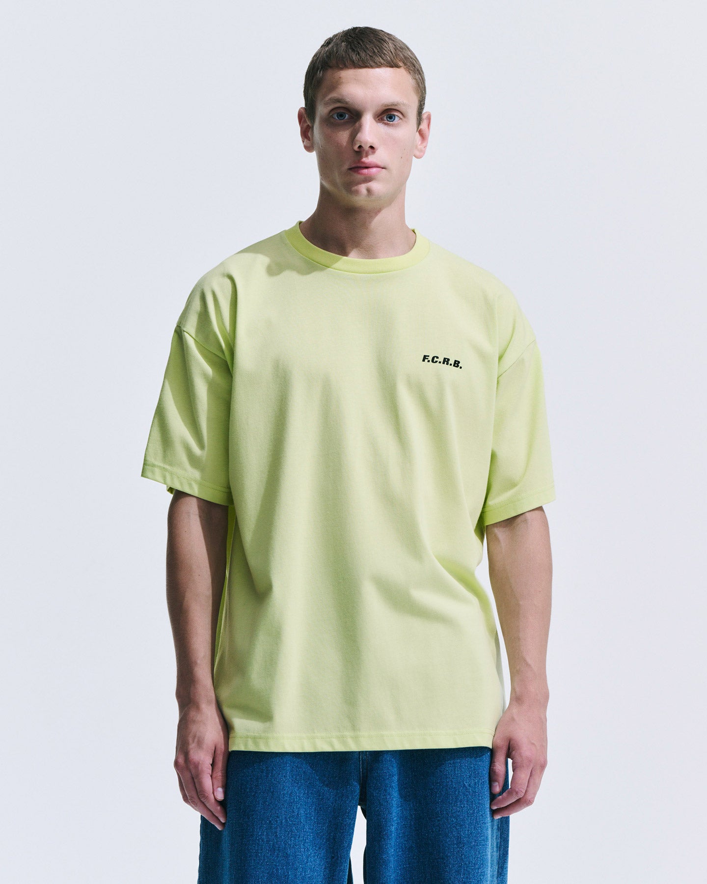 BLURRED BIG LOGO S/S TEAM BAGGY TEE