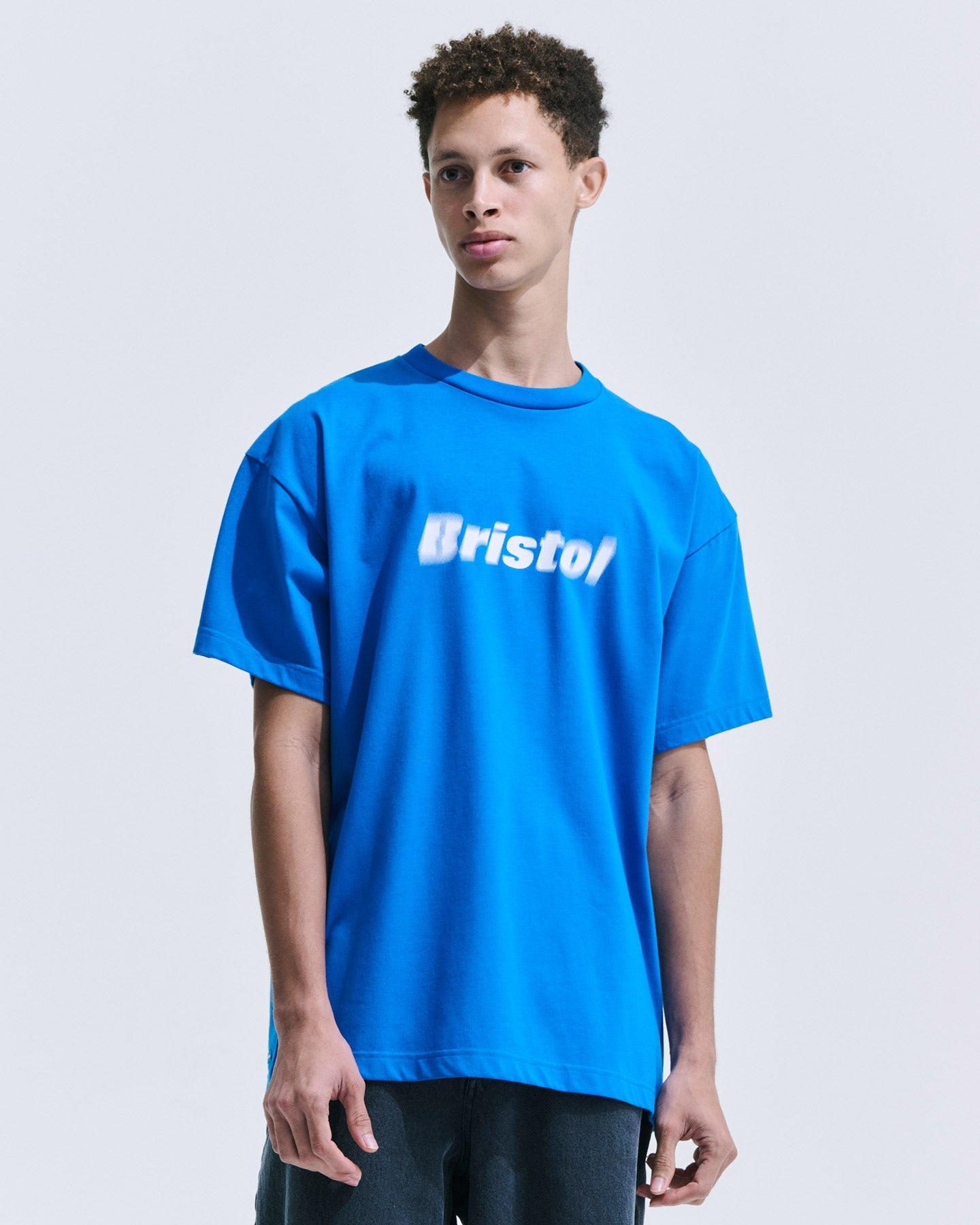 BLURRED LOGO TEE