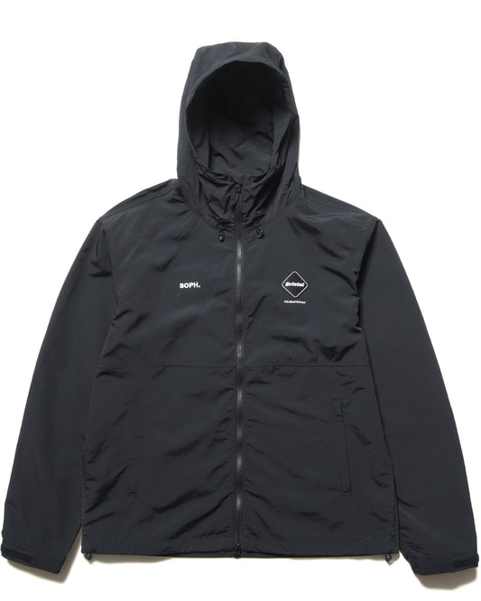 NYLON HOODED BLOUSON