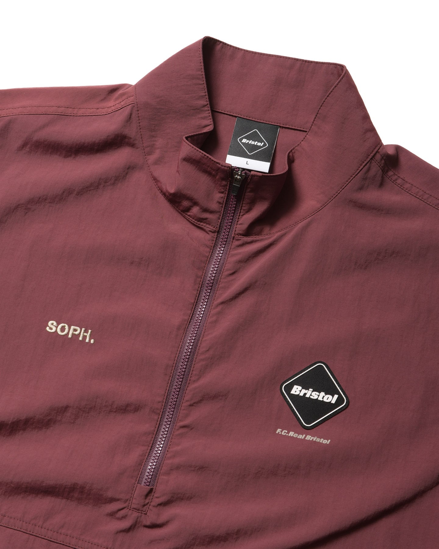 NYLON QUARTER-ZIP BLOUSON – TIME AFTER TIME