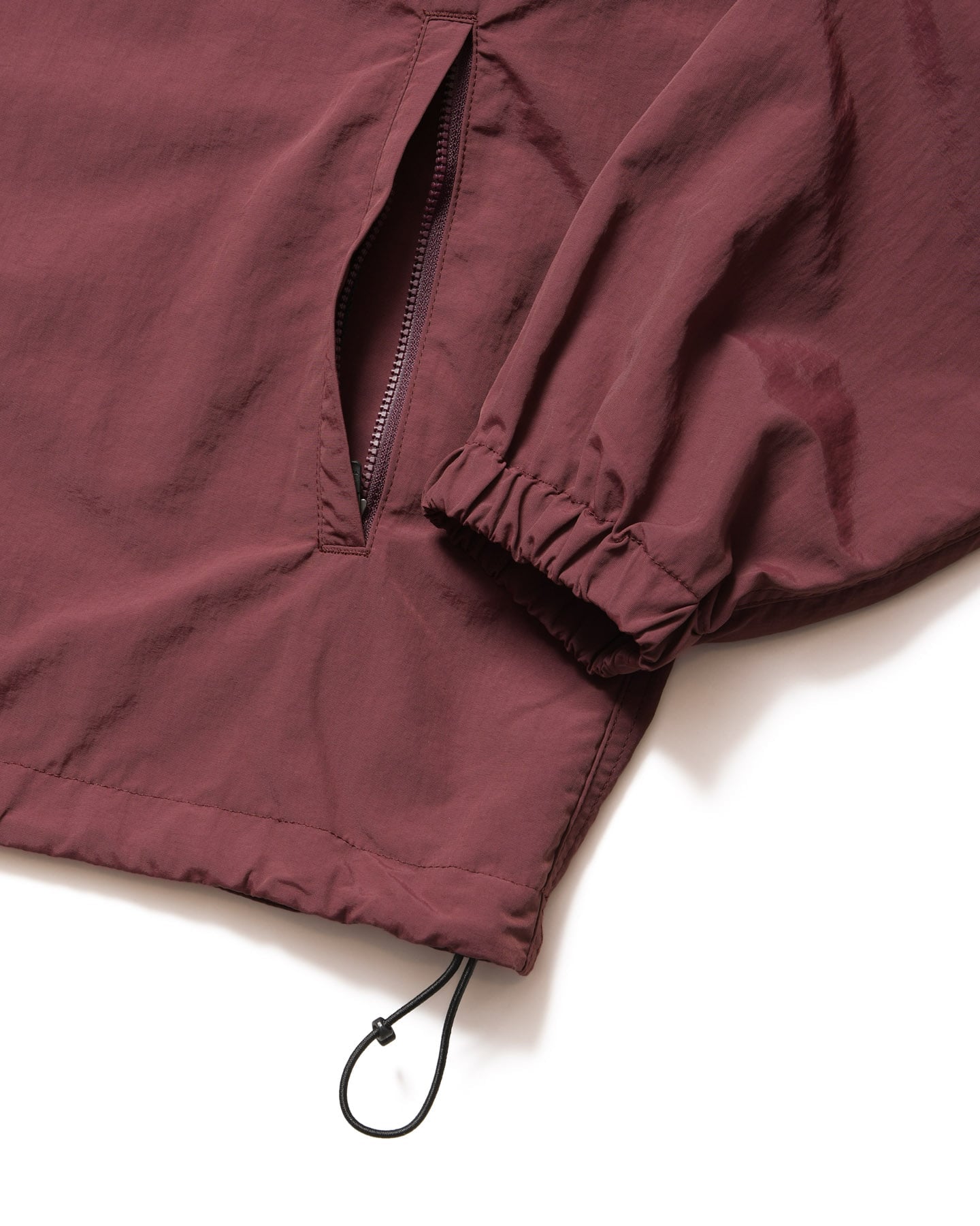 NYLON QUARTER-ZIP BLOUSON – TIME AFTER TIME