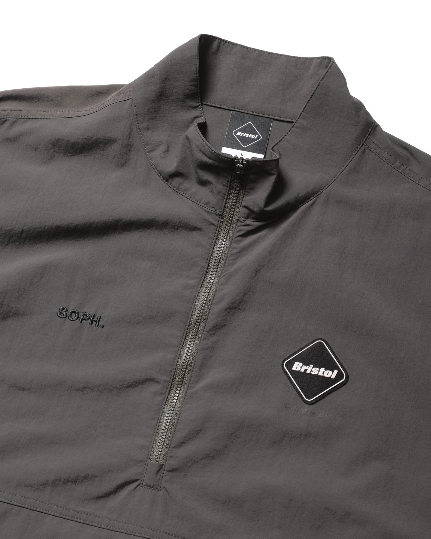 NYLON QUARTER-ZIP BLOUSON – TIME AFTER TIME