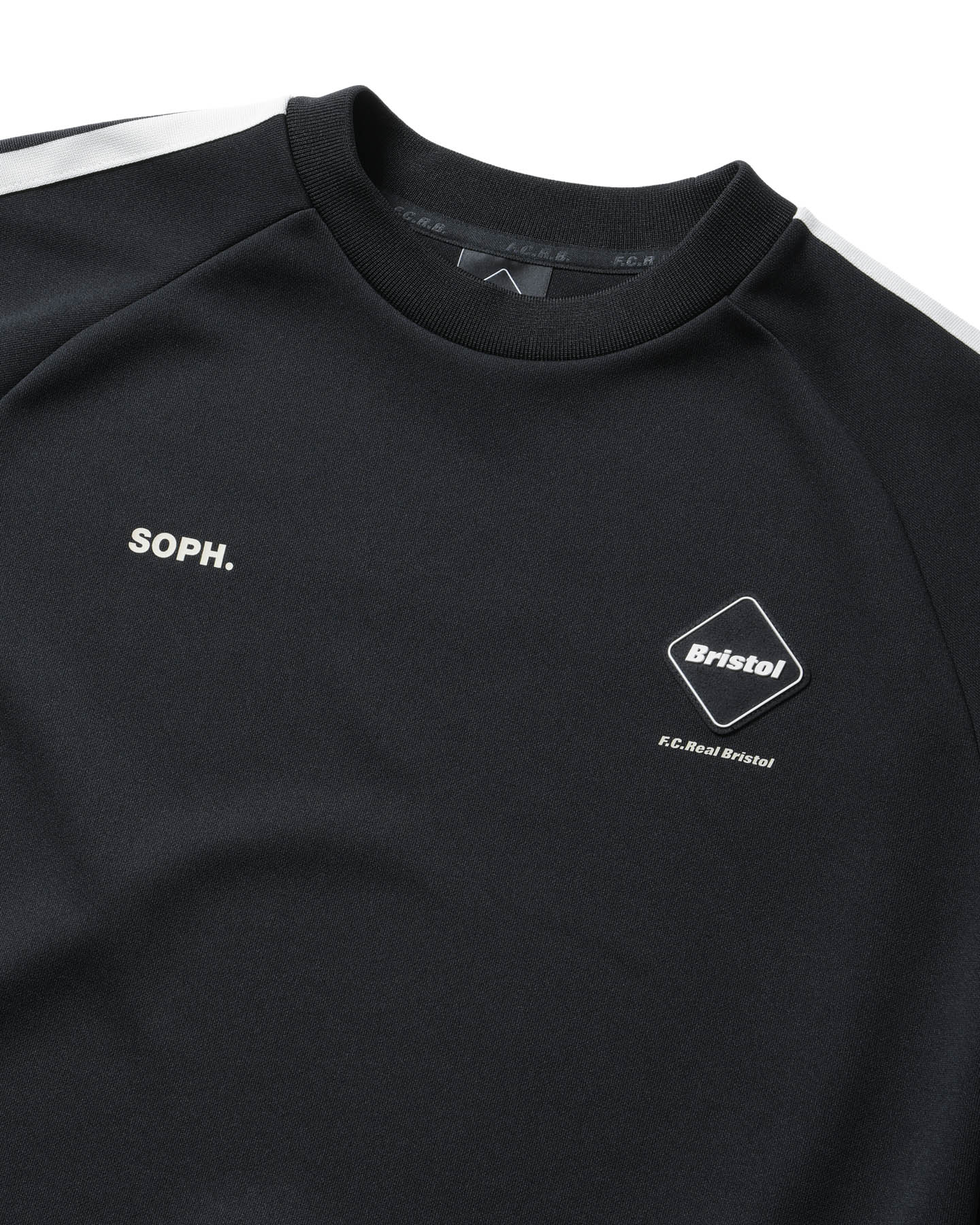 TRAINING TRACK CREWNECK TOP